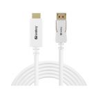 SANDBERG SNB-509-16 :: DisplayPort 1.4 към HDMI кабел, 4K@60Hz, 2.0 м 