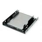 ROLINE 16.01.3008 :: Монтажен адаптер за 2 x 2.5" HDD/SSD към 3.5", метален