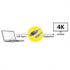 VALUE 11.99.5845 :: Type C - DisplayPort кабел, M/M, 1.0 м