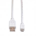 VALUE 11.99.8755 :: USB 2.0 кабел, A - Micro B, M/M, 3.0m