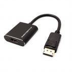 ROLINE 12.03.3164 :: DisplayPort-HDMI адаптер, 4K@60Hz, DP v1.4, DP M - HDMI F