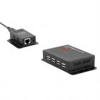 ROLINE 12.04.1101 :: USB 2.0 екстендър, RJ-45, PoC, 4x USB, макс. 50.0 м