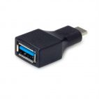 VALUE 12.99.9030 :: Адаптер, USB 3.2 Gen 1, C-A, M/F, OTG, черен цвят