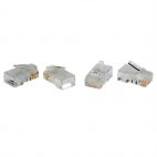 VALUE 21.99.3064 :: RJ-45 Cat.6/6A Modular накрайник, UTP, за многожилни проводници, 100 бр.