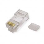 VALUE 21.99.3064 :: RJ-45 Cat.6/6A Modular накрайник, UTP, за многожилни проводници, 100 бр.