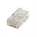 VALUE 21.99.3064 :: RJ-45 Cat.6/6A Modular накрайник, UTP, за многожилни проводници, 100 бр.