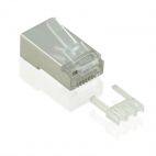 VALUE 21.99.3065 :: RJ-45 Cat.6/6A Modular накрайник, STP, за многожилни проводници, 100 бр.