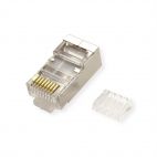 VALUE 21.99.3065 :: RJ-45 Cat.6/6A Modular накрайник, STP, за многожилни проводници, 100 бр.