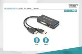 ASSMANN AK-330403-002-S :: DIGITUS HDMI 3-in-1 конвертор, HDMI към VGA / DisplayPort / DVI