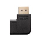 LINDY LNY-41334 :: DisplayPort 1.4 ъглов адаптер, A-A, M/F, 90° Left