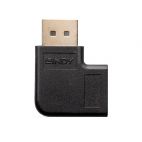 LINDY LNY-41333 :: DisplayPort 1.4 ъглов адаптер, A-A, M/F, 90° Right