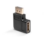 LINDY LNY-41333 :: DisplayPort 1.4 ъглов адаптер, A-A, M/F, 90° Right