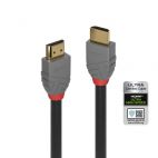 LINDY LNY-36952 :: Ultra High Speed HDMI кабел, 8K/10K, Anthra Line, 1 м