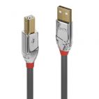 LINDY LNY-36644 :: USB 2.0 кабел, 1x Type A, 1x Type B, Cromo Line, 5 м