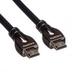 ROLINE 11.04.5686 :: HDMI Ultra HD кабел, Ethernet, ARC, 3D, M/M, черен, 15 м