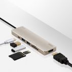 ATEN UH3239 :: USB-C Multiport докинг станция с Power Pass-Through