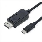 ROLINE 11.04.5836 :: Type C - DisplayPort кабел, v1.4, M/M, 2.0 м