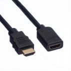 ROLINE 11.99.5571 :: VALUE HDMI High Speed кабел + Ethernet, M/F, 1.5 м