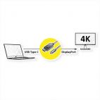 ROLINE 11.99.5846 :: VALUE Type C - DisplayPort кабел, M/M, 2.0 м