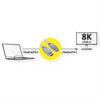 ROLINE 11.04.6001 :: DisplayPort v2.0 кабел, DP-DP, M/M, 8K, 60Hz, 1.5 м