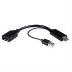 ROLINE 12.03.3147 :: 4K HDMI към DisplayPort v1.2 адаптер, активен, M/F