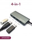 ICYBOX IB-HUB1428-C31 :: USB хъб, 2x Type-C - 2x USB-3.1, 4 порта