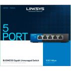 Linksys LGS105-RTL :: 5-Port Small Business Desktop Gigabit Switch