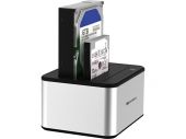 SANDBERG SNB-133-74 :: USB 3.0 Докинг станция за 2.5" и 3.5" SATA дискове, клониране на дискове