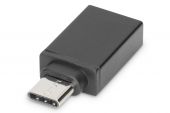 ASSMANN AK-300506-000-S :: Aдаптер, Type-C към USB A, M/F