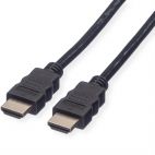 Value 11.99.5904 :: Кабел HDMI UltraHD 8K (7680x4320), M/M, Gold, черен, 5 м