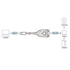 ATEN UC232C :: USB към RS-232 конвертор, Type-C, 45 см кабел