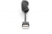 ASSMANN AK-300430-006-S :: Кабел USB 2.0 Type A - Type C, M/M, спирала, PD 60W, 1м