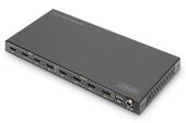 DIGITUS DS-55511 :: 4x4 HDMI Matrix превключвател, 4K/60Hz 18 Gps, HDR, EDID, Downscaler, HDCP 2.2 