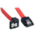 LINDY LNY-33456 :: Кабел SATA 2 x 7 pin с щипка, 90°, 0.5м