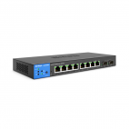 Linksys LGS310MPC :: 8-Port Managed Gigabit Switch, PoE+, 2x SFP