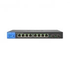 Linksys LGS310MPC :: 8-Port Managed Gigabit Switch, PoE+, 2x SFP