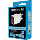 Sandberg SNB-441-52 :: Зарядно 2in1, 1xUSB-C 1xUSB, 35W 