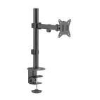 SBOX LCD-351/1-2 :: Стойка за плот, 1x LCD 13-32“ до 8kg, VESA:75x75, 100x100, черна 