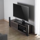 SBOX FS-305-2 :: Стойка за телевизор за маса/плот, TV/LCD: 37"-70" до 40кг. , черна