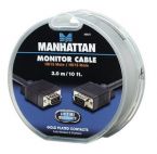 MANHATTAN 390675 :: Кабел за монитор SVGA 15M/M, 3.0 м