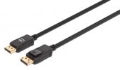 MANHATTAN 355582 :: Кабел DisplayPort 1.4, 8K@60Hz DP M/ M, 3м, черен