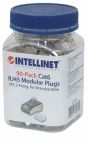 INTELLINET 790635 :: Накрайник STP Cat.6, RJ-45, 90 бр.