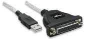 MANHATTAN 336581 :: Конвертор USB 2.0 към Parallel DB25F