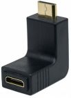 MANHATTAN 353458 :: Адаптер mini HDMI C/F към mini HDMI C/M, 90° извит