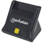 MANHATTAN 102025 :: Smart/SIM Card четец, контактен, Desktop тип, USB 2.0