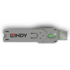 LINDY LNY-40621 :: Ключ за блокиране на USB тип A порт, зелен