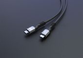 MANHATTAN 356374 :: Кабел USB4 Type-C към Type-C, 40Gbps, 8K@60Hz, 240W, PD, черен, 1м