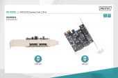 DIGITUS DS-30105 :: Контролер SATA III PCI Express Card, 2-порта