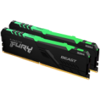 Kingston 16GB 3600MT/s DDR4 CL17 DIMM (Kit of 2) FURY Beast RGB