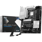 MSI PRO Z890-P WIFI, LGA 1851, Dual Channel DDR5 up to 9200(OC)MHz, 3x PCIe x16 slots, 4x M.2 slot, 4xUSB 2.0, 2xUSB 5Gbps A, 1xUSB 10Gbps A, 1xUSB 10Gbps C, 1x HDMI, 1x Type-C DP, 1x DP, 5GbpsLAN, 7.1 Audio, 3y warranty